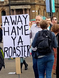 Trump protest - George Square, Glasgow 25