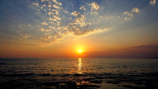 Wave clouds summer