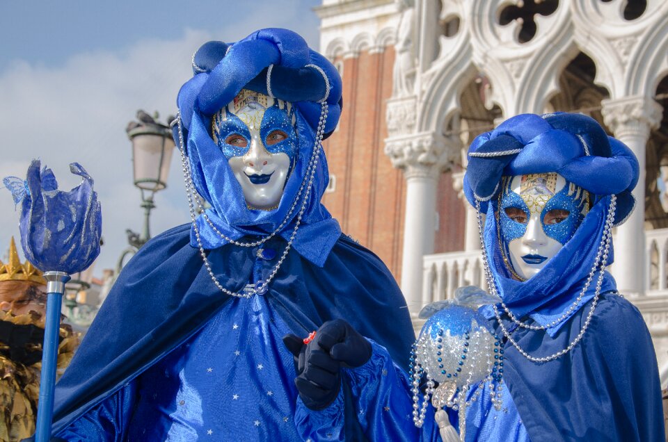 Venice masks costume