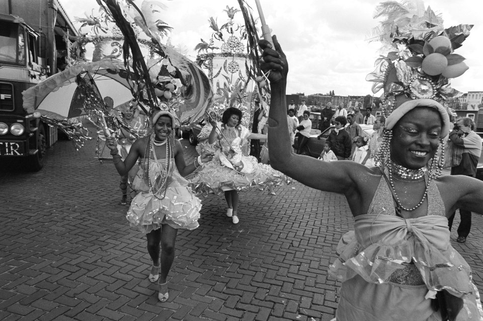 Tropisch carnaval in Amsterdam 26 juli 1987, Bestanddeelnr 934-0394