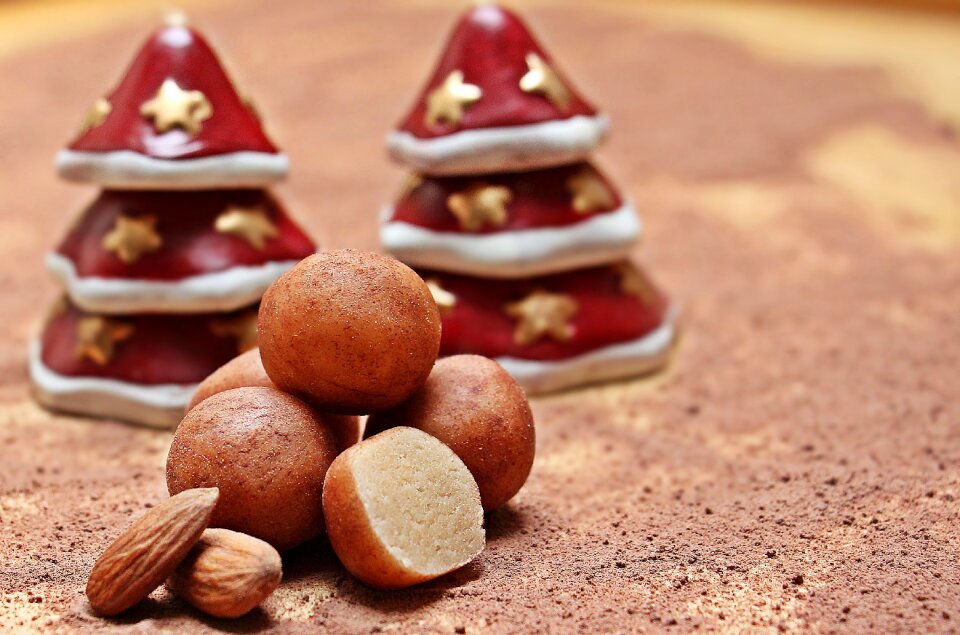 Sweet goods almonds delicious