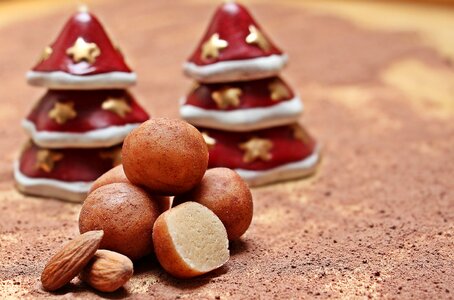 Sweet goods almonds delicious