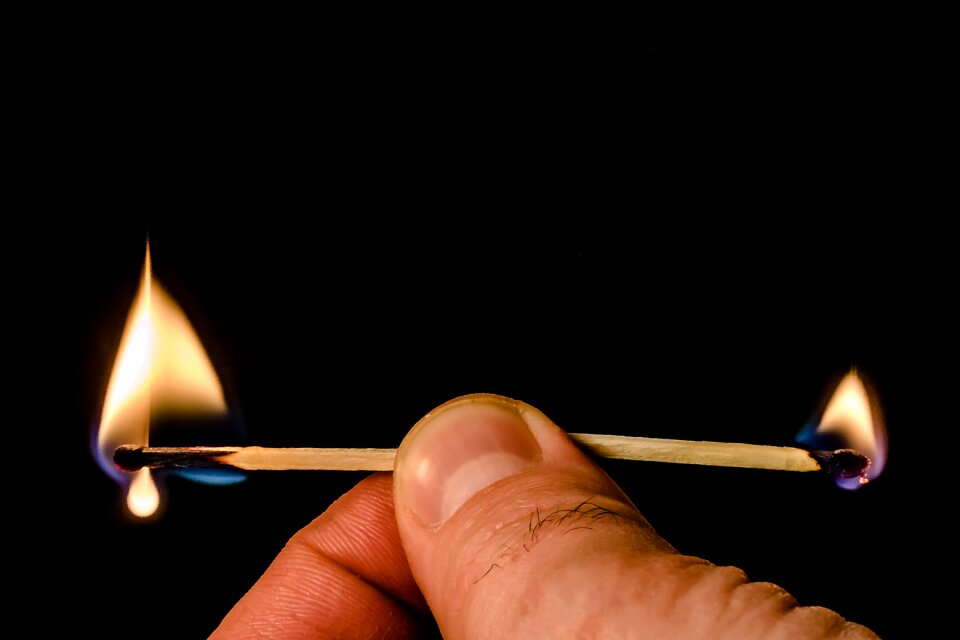 Psychic pain flame embers