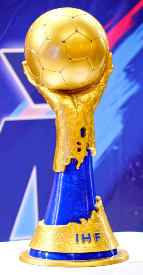 Trophée de champion du monde de handball 20170208