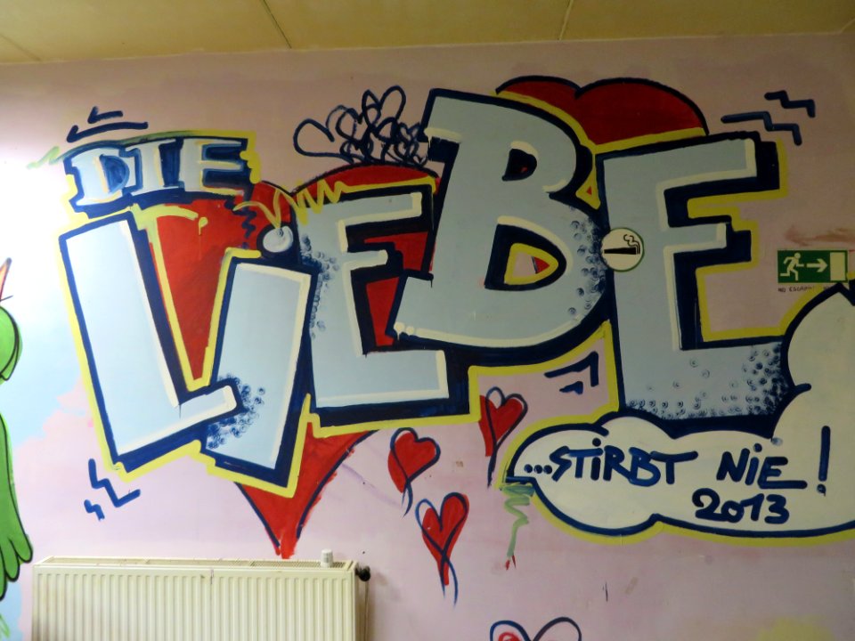 Trotz Allem Graffiti Liebe