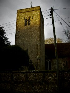 Trottiscliffe, church tower