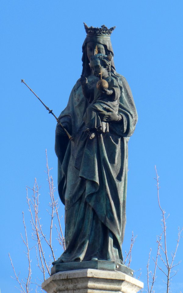 Trostberg, Mariensäule, 1