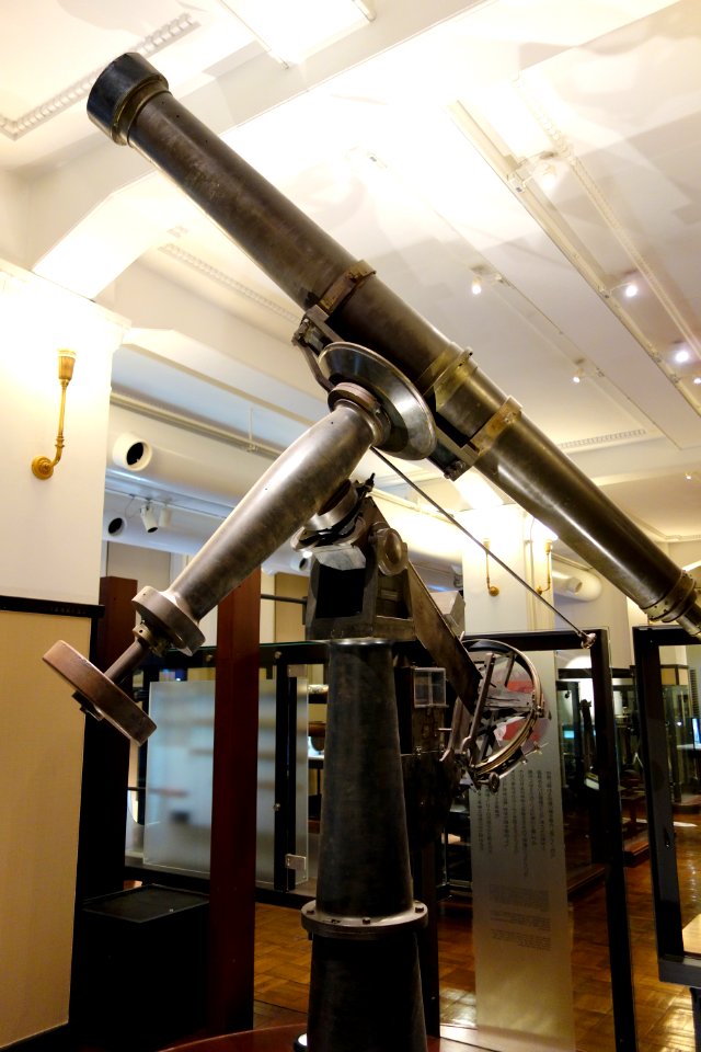 Troughton & Simms Astronomical Telescope - National Museum of Nature and Science, Tokyo - DSC07179