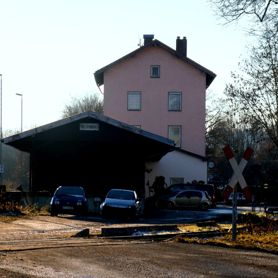 Trostberg, Bahnhof v NO, 1