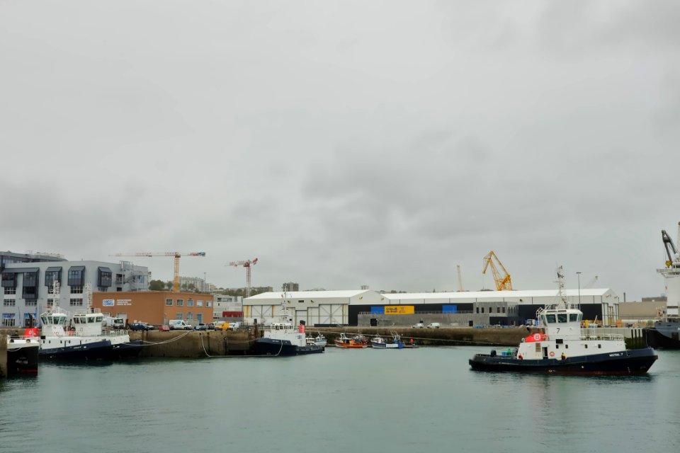Tugboats in Brest Harbour
