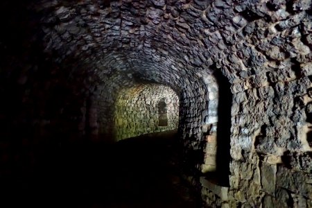 Tunnel, Studley Royal Park - North Yorkshire, England - DSC00886