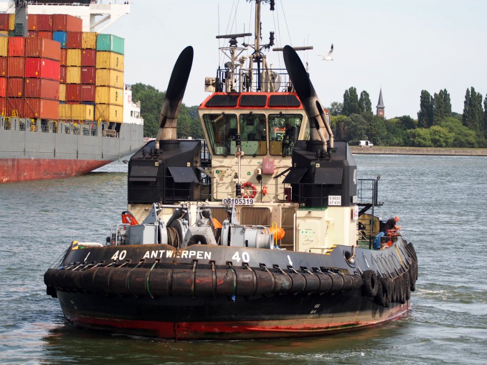 Tug 40 - IMO 9602095, Berendrechtsluis, pic4