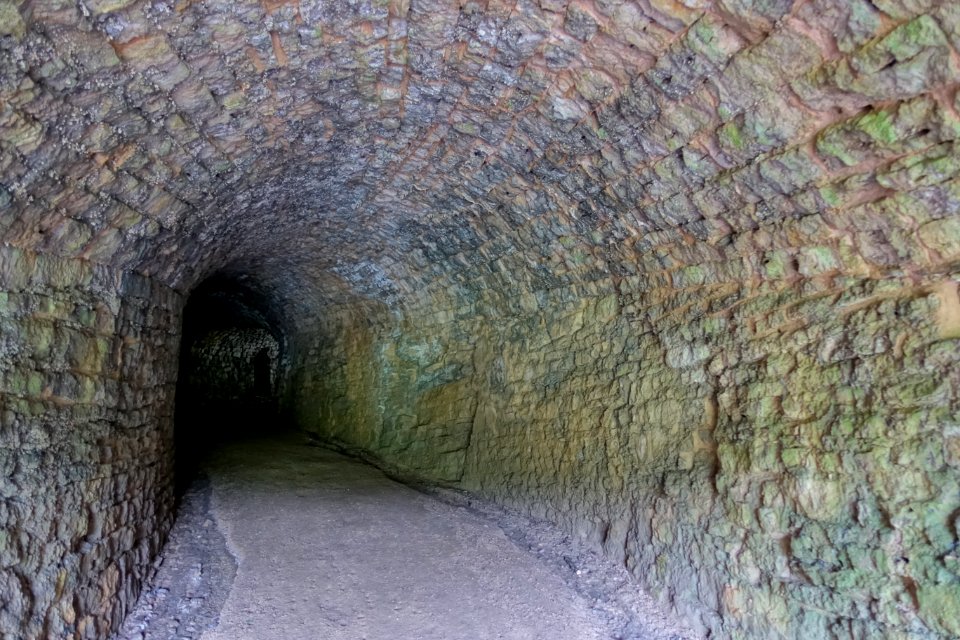 Tunnel, Studley Royal Park - North Yorkshire, England - DSC00883