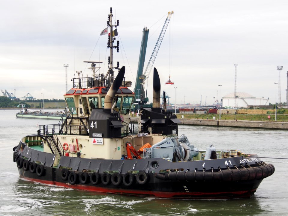 Tug 41 - ENI 06105320 - IMO 9602100, Port of Antwerp pic1