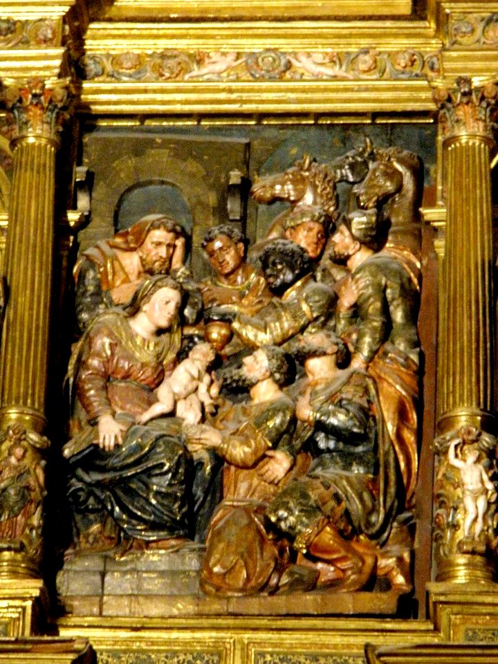 Tudela de Duero - Iglesia de Nuestra Señora de la Asuncion, retablo mayor 04
