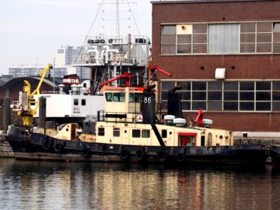Tug 86 - ENI 0655360, Kattendijkdok, Port of Antwerp, pic2