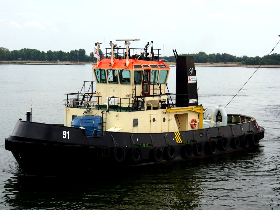 Tug 91 - ENI 06504223, Zandvlietsluis, Port of Antwerp pic5