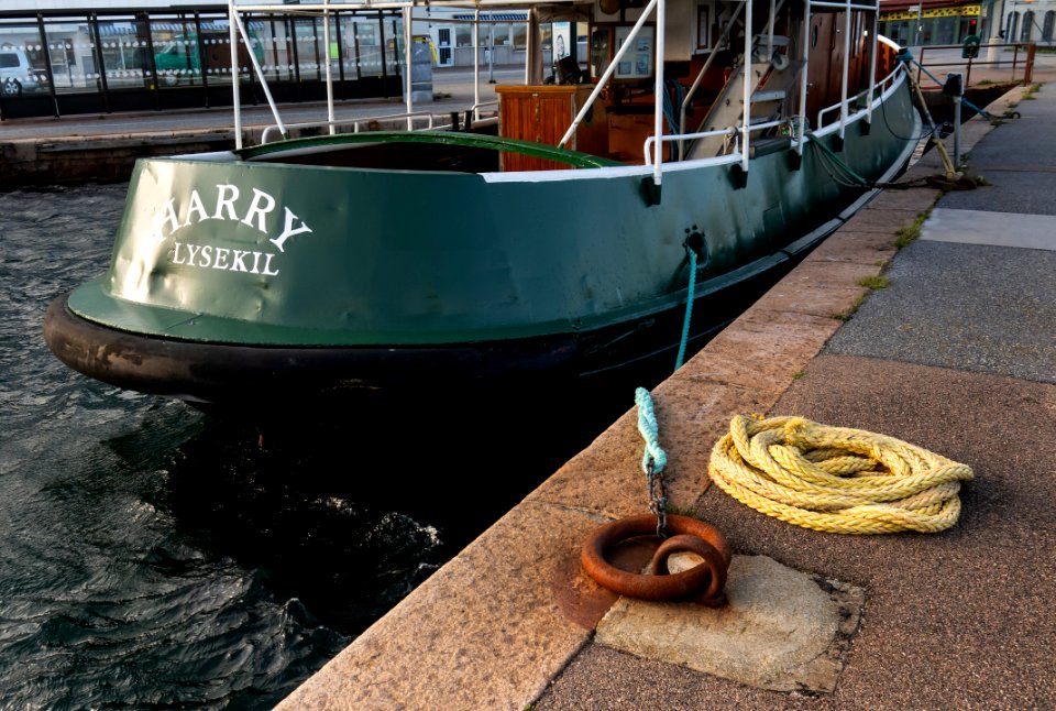 Tugboat Harry at home in Lysekil harbor 12
