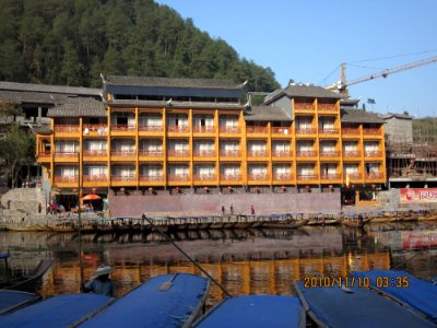 Tuo River in Fenghuang County, Hunan, China2