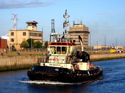 Tug 43 - IMO 9602124 - ENI 06105322, Zandvlietsluis, Port of Antwerp pic3
