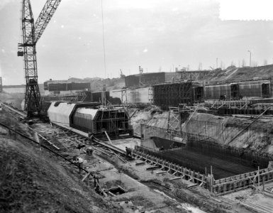 Tunnelbouw Velsen, Bestanddeelnr 906-8580 photo