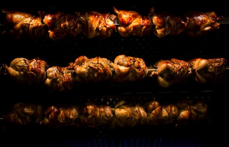 Rotisserie charlotte black chicken