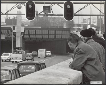 Tunnels, verkeer, IJ-tunnel, Bestanddeelnr 073-0098