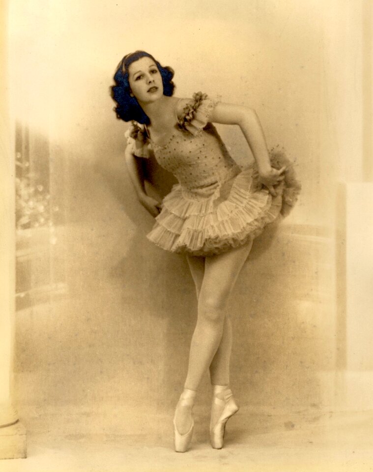 Female dance graceful