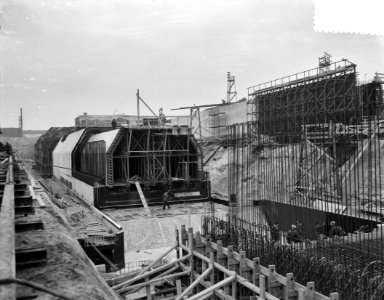 Tunnelbouw Velsen, Bestanddeelnr 906-8579 photo