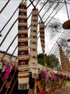 Tung flags - Wat Hiranyawat - Chiang Rai - 2017-01-02 - 004