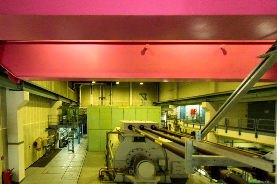 Turbinenraum - Heizkraftwerk Nossener Brücke