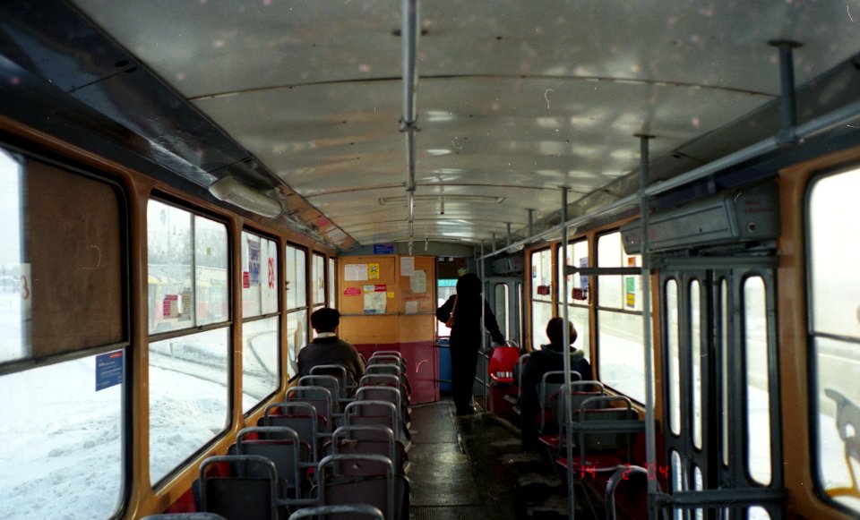Tula tram Tatra T6B5 interior