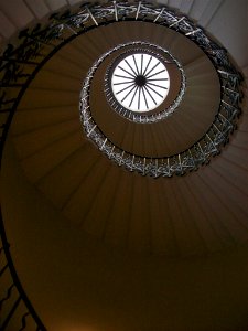 Tulip staircase, Queen's House, Greenwich 1