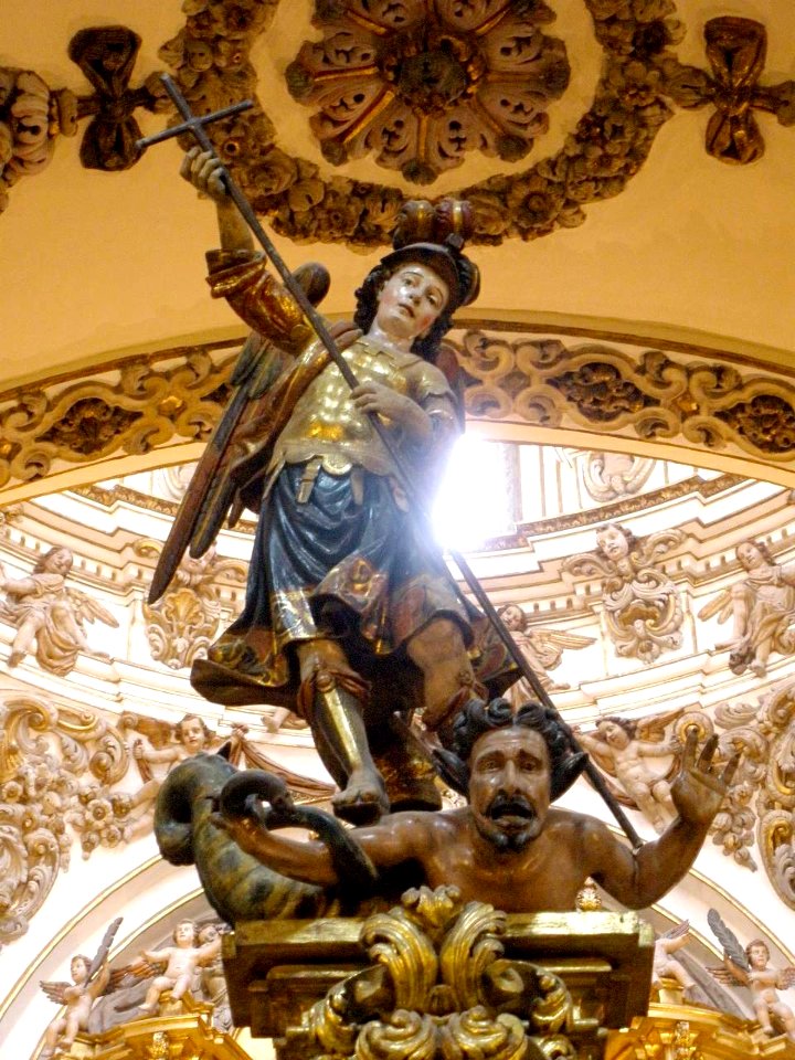 Tudela - Catedral, Capilla de Santa Ana, San Miguel