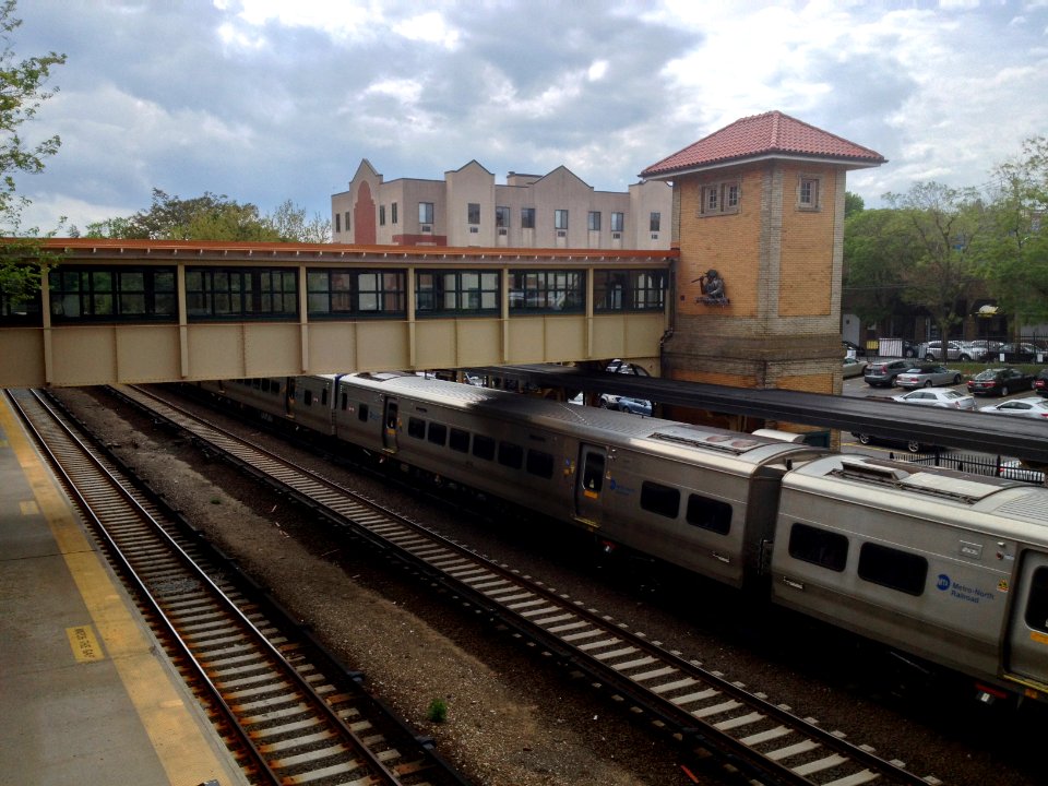 Tuckahoe NY Metro-North railroad station 2015