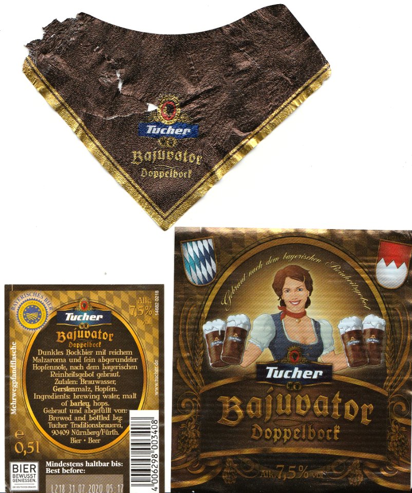 Tucher Traditionsbrauerei - Bajuvator Doppelbock