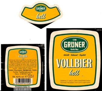 Tucher Traditionsbrauerei - Grüner Vollbier Hell