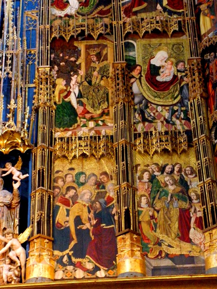Tudela - Catedral, retablo mayor 07