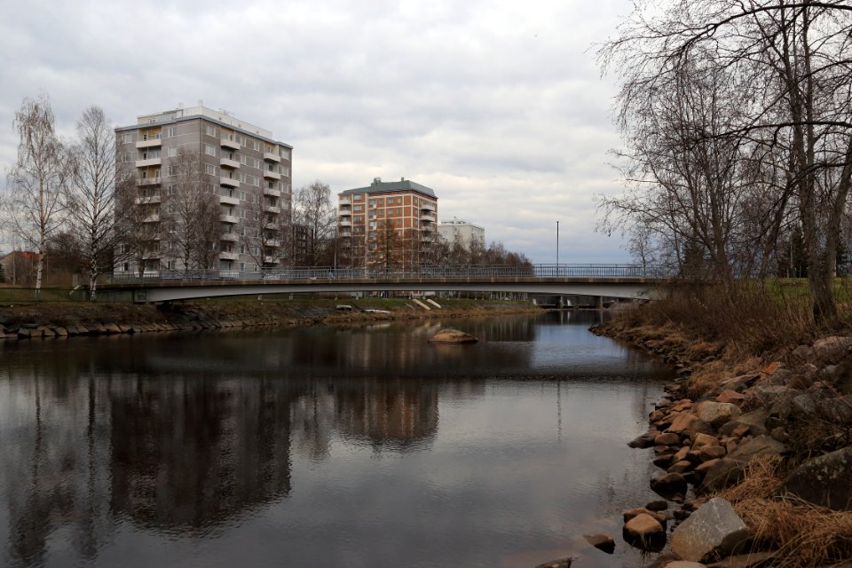 Tuiranväylä Pedestrian and Bicycle Bridge Oulu 20190511