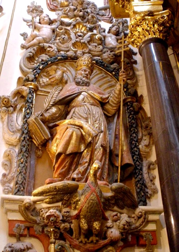 Tudela - Catedral, Capilla de Santa Ana, San Agustin