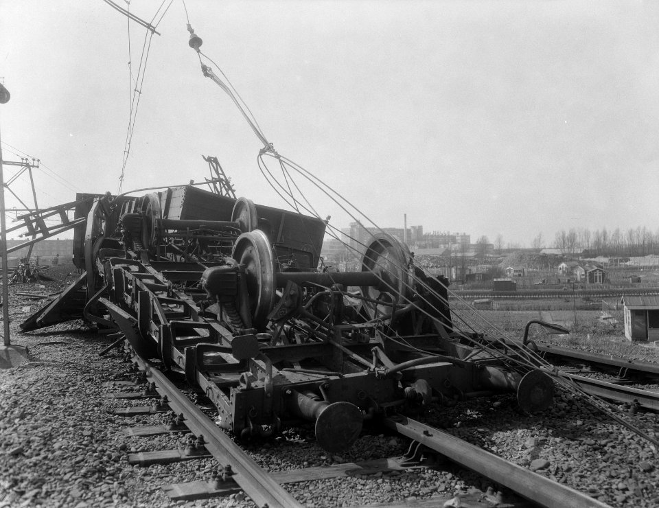 Treinontsporing tussen Schiedam en Rotterdam, Bestanddeelnr 906-3885