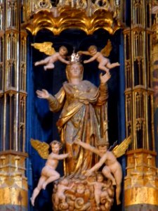 Tudela - Catedral, retablo mayor 02