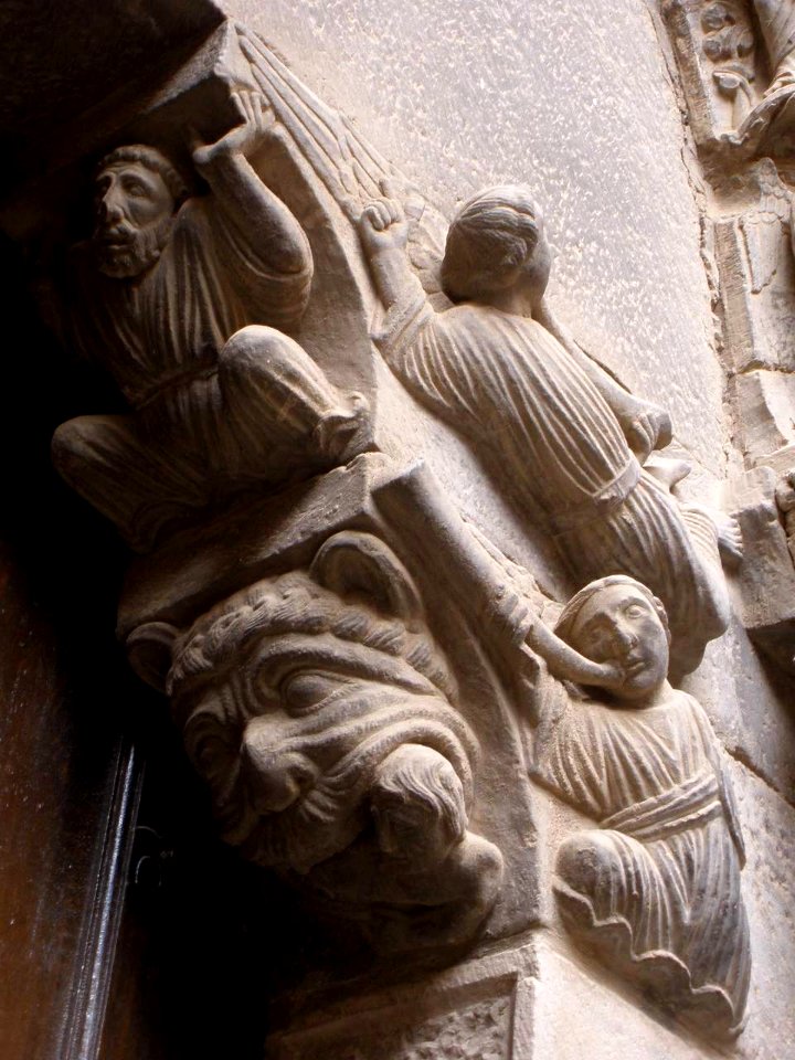 Tudela - Catedral, Portada del Juicio 3