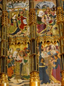 Tudela - Catedral, retablo mayor 03