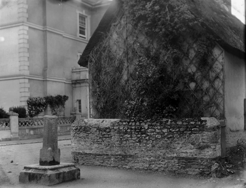 Trellised end of house (1293862)