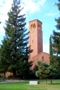 Trinity Hall bell tower - California State University, Chico - DSC03144