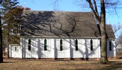 Trinity Memorial Episcopal Church (Crete, Nebraska) from S 1 photo