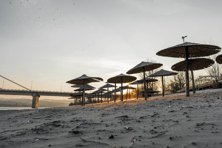 Beach city sand