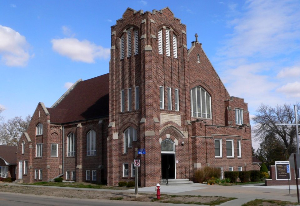 Trinity Lutheran Church (Newman Grove, Nebraska) from SW 1