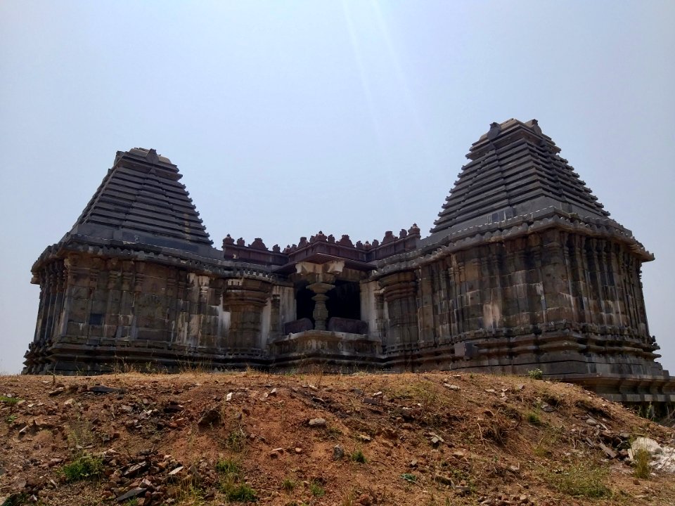 Trikutalayam Temple, Nagunur, Telangana India - 3